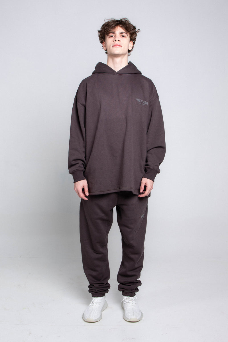 LOOSE FLEECE HOODIE SET